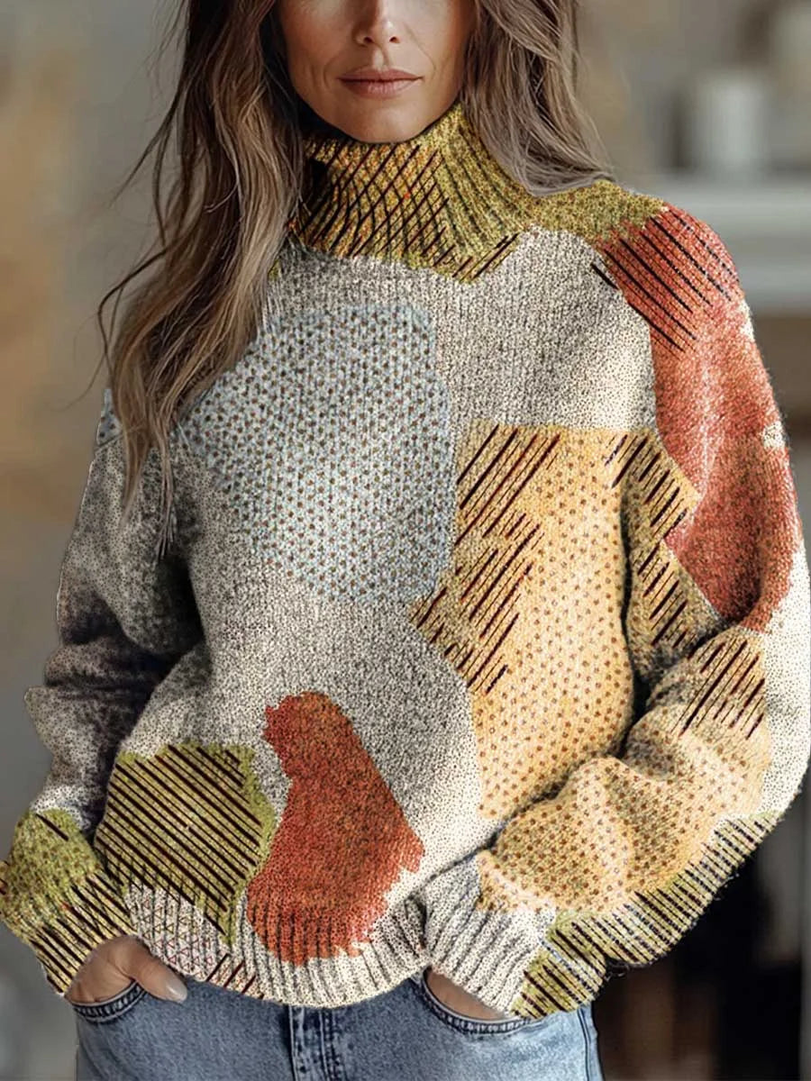 Ceryn – Autumn Glow Rollkragenpullover