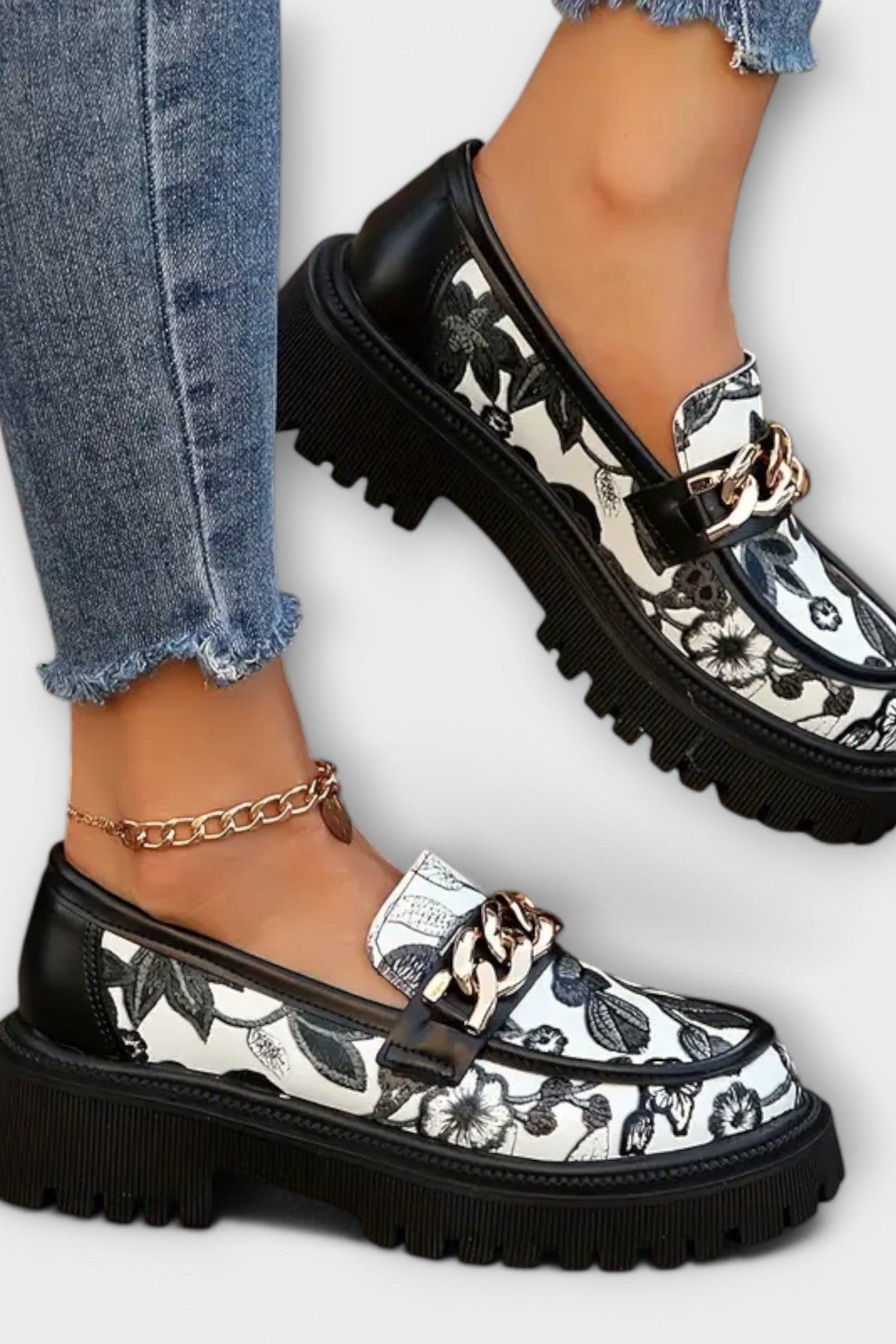 Tiffany - Elegante Retro-Loafers