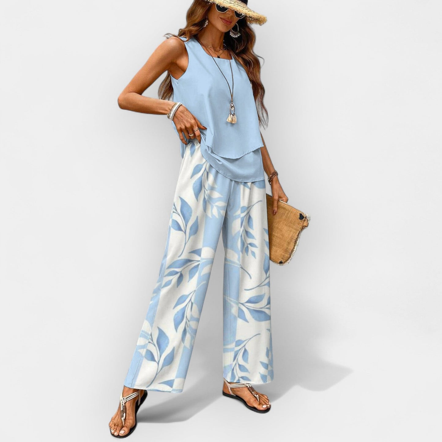 Lichte zomeroutfit