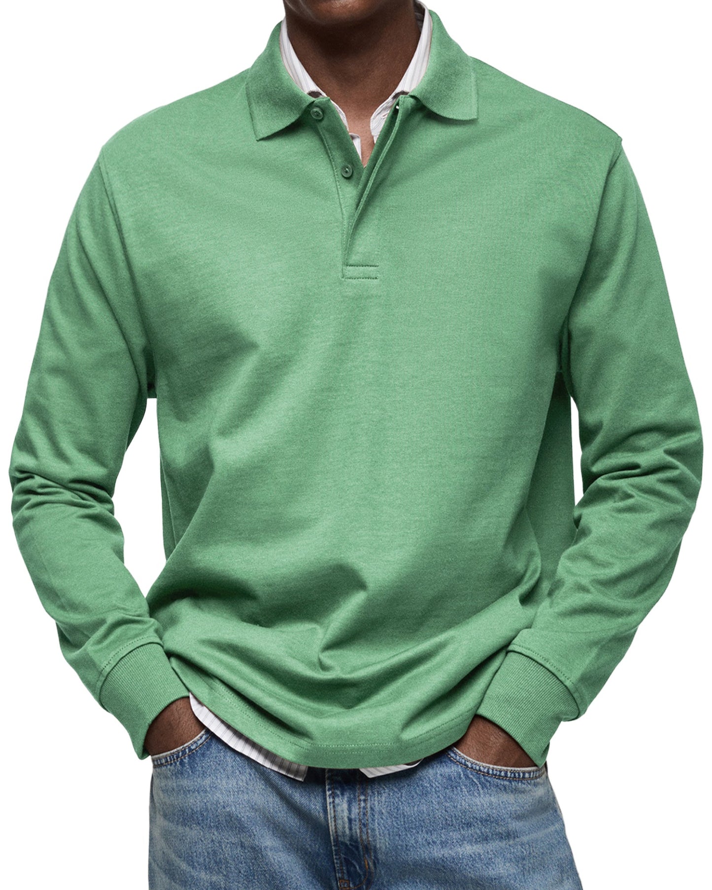 NEWPORT RESERVE | Poloshirt met lange mouwen