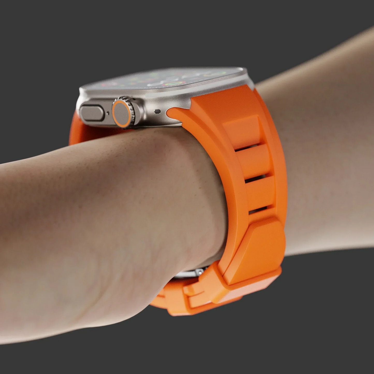 Vloeibaar silicone Apple Watch Bandje