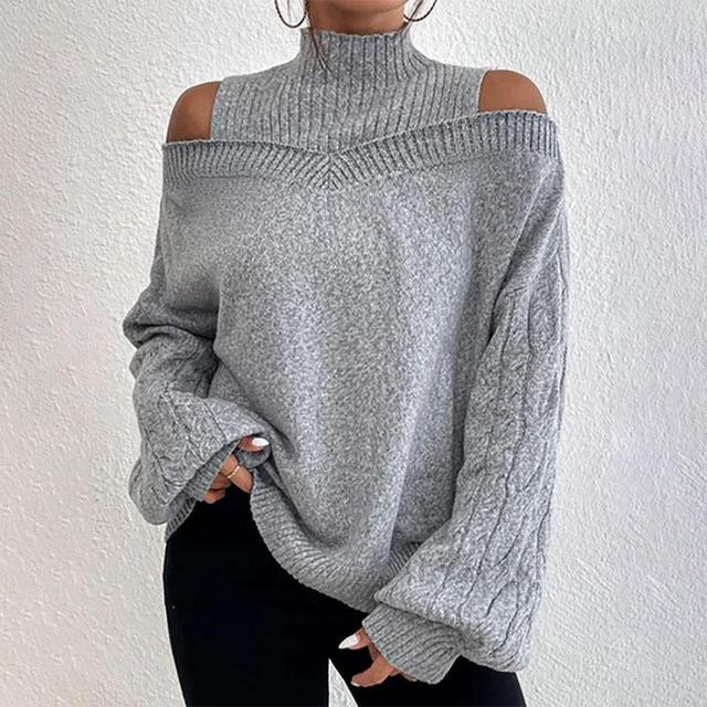 Schulterfreier Pullover