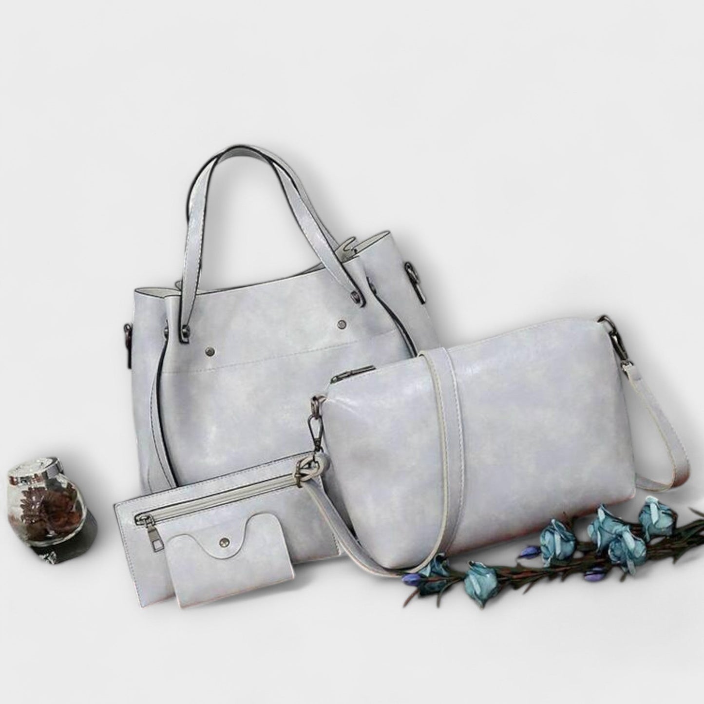 4-teiliger Vintage-Taschen-Set