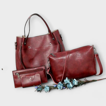 Ivy - 4-delige vintage handtassenset