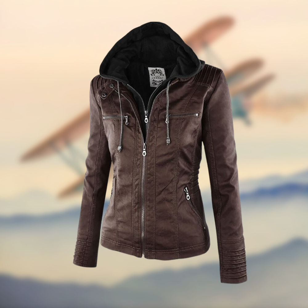 KAROLINE™ – Die stilvolle und einzigartige Lederjacke