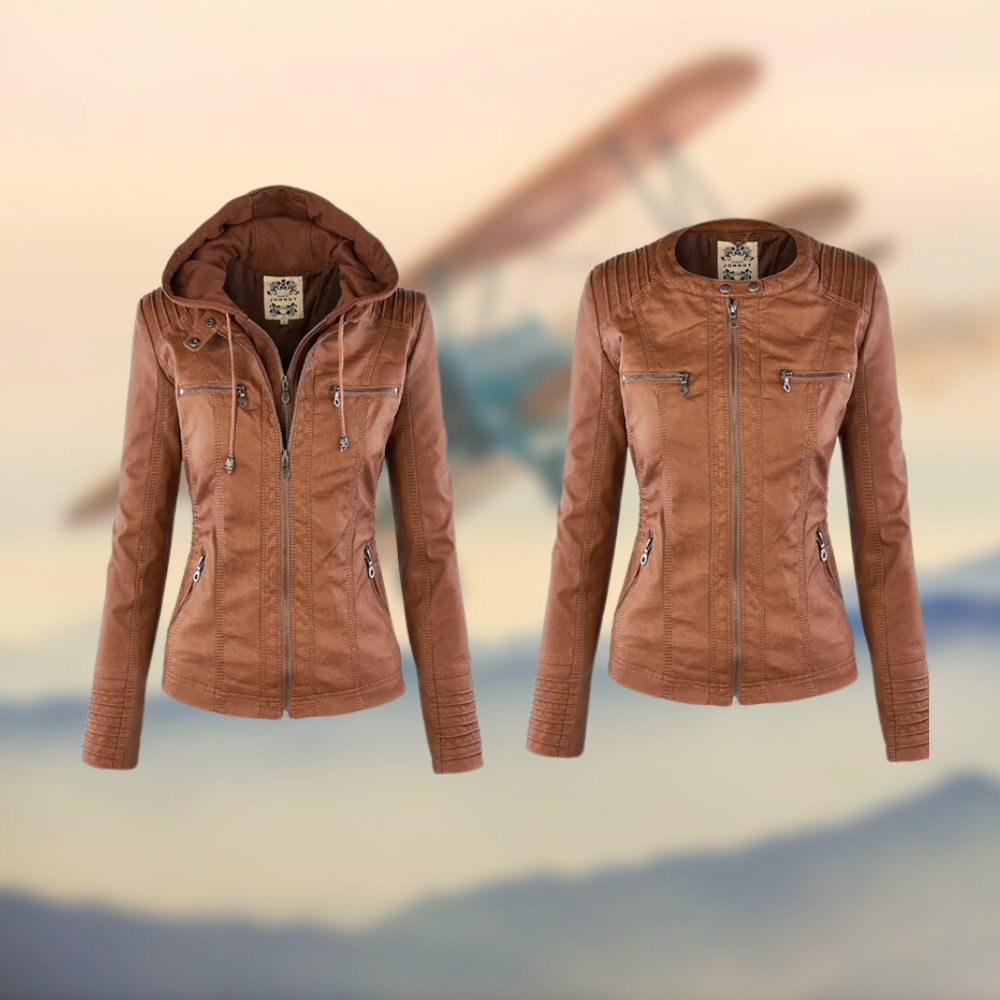 KAROLINE™ – Die stilvolle und einzigartige Lederjacke