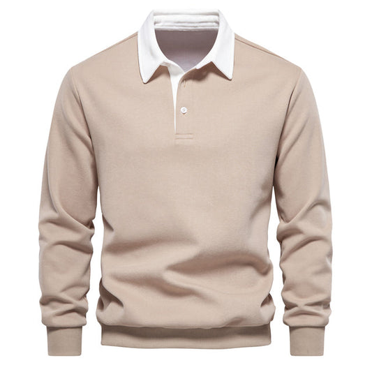 Nadal | Herenpolo-pullover met verfijnde stijl