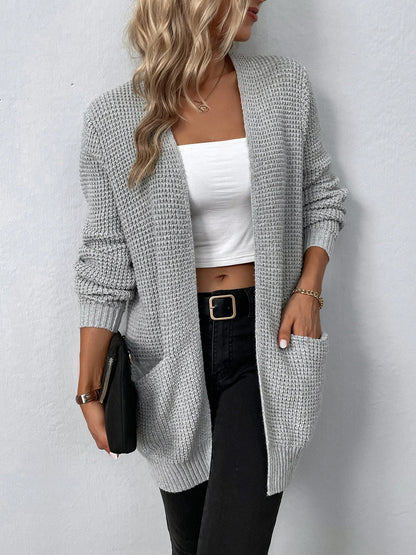 Nancy | Casual gebreid vest met zakken