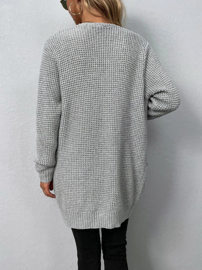 Nancy | Casual gebreid vest met zakken