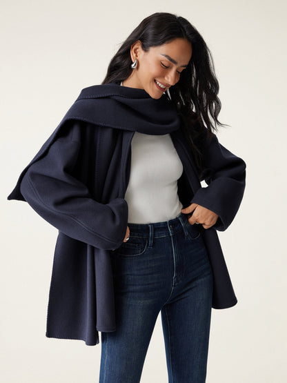 Fable™ – Oversized mantel met veelzijdige stijl