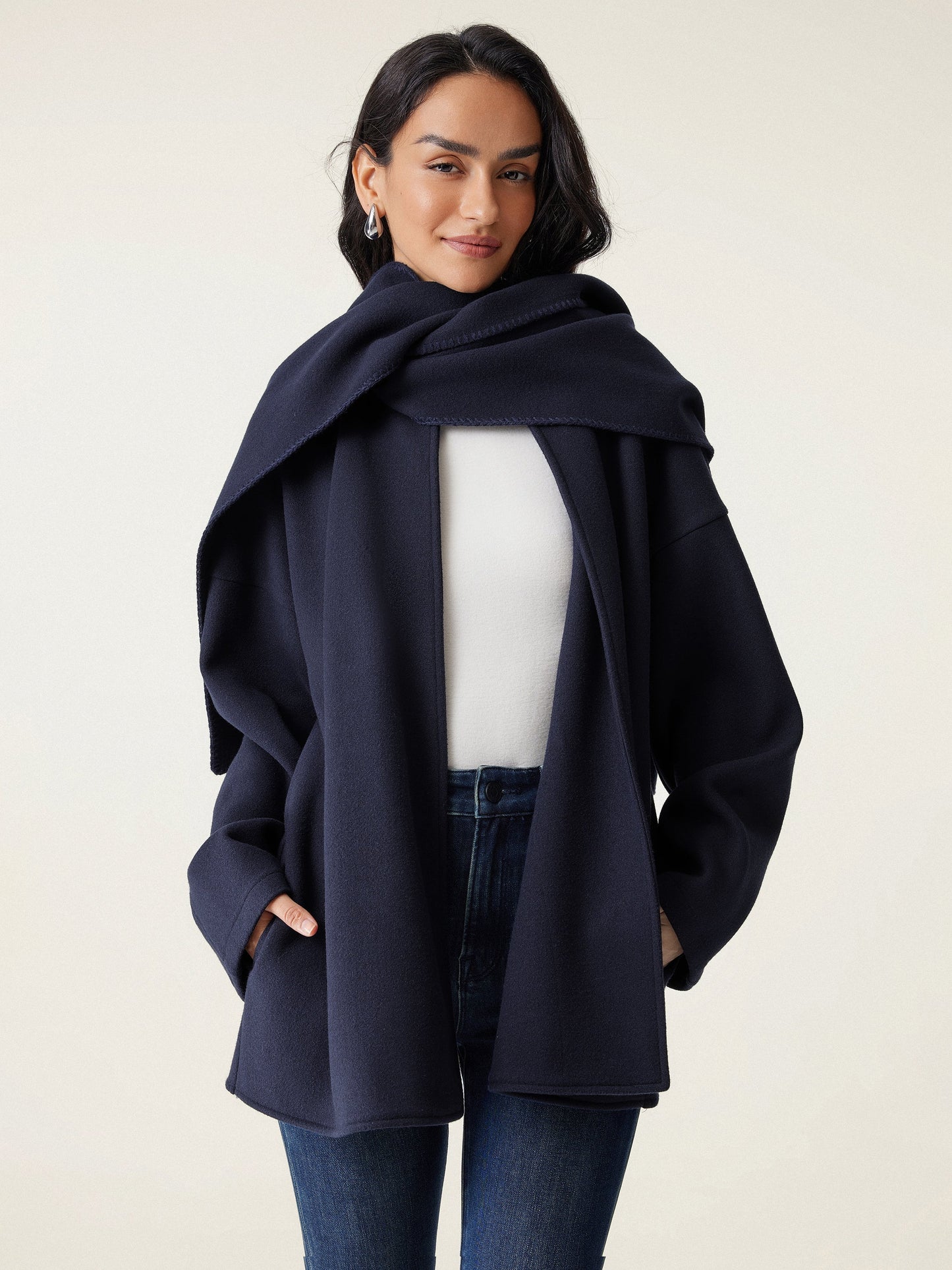Fable™ – Oversized mantel met veelzijdige stijl