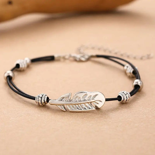 Bracelet Plume Vintage