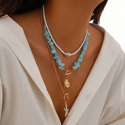 Vintage Boheemse Hanger Ketting