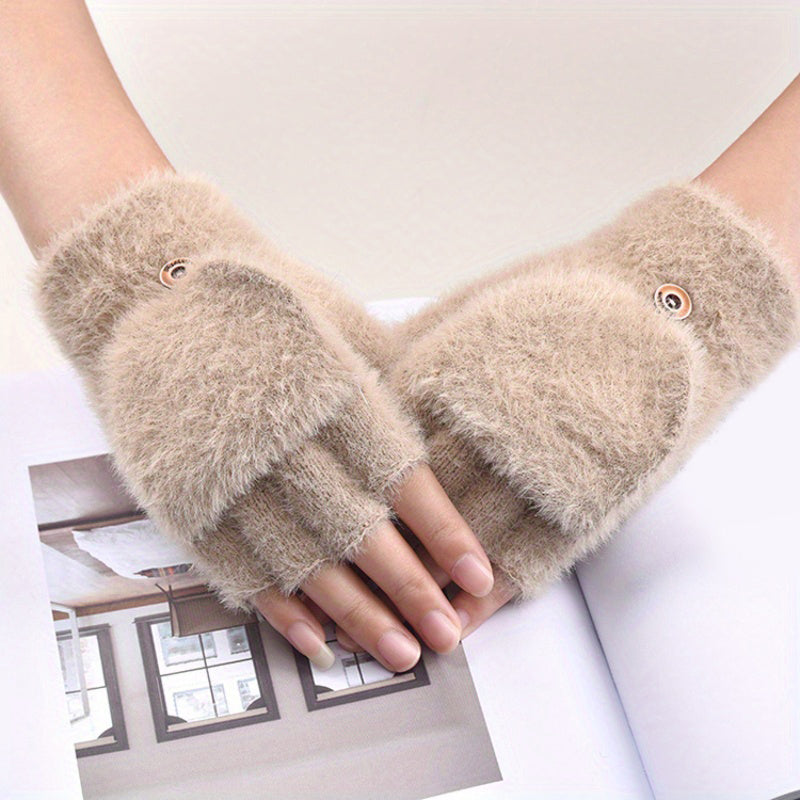 Effen Warme Handschoenen