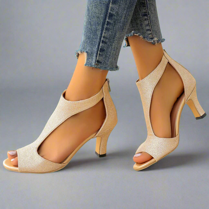 Heidrun | Elegante en comfortabele sandalen met hak