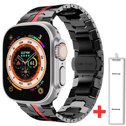 Titanium Roestvrijstalen Apple Watch Bandje
