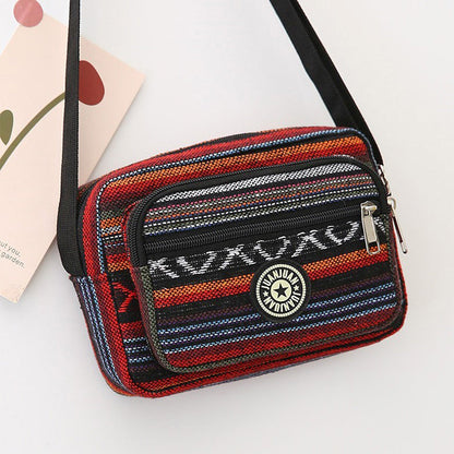 Sac Vintage À Rayures