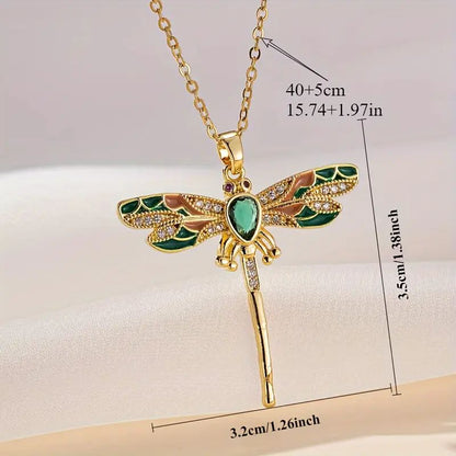 Collier Pendentif Libellule