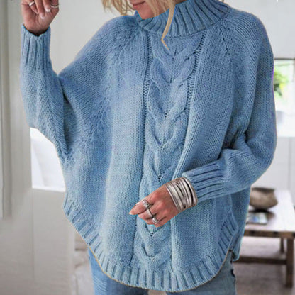 Mette | Elegante poncho-geïnspireerde trui
