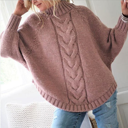 Mette | Elegante poncho-geïnspireerde trui