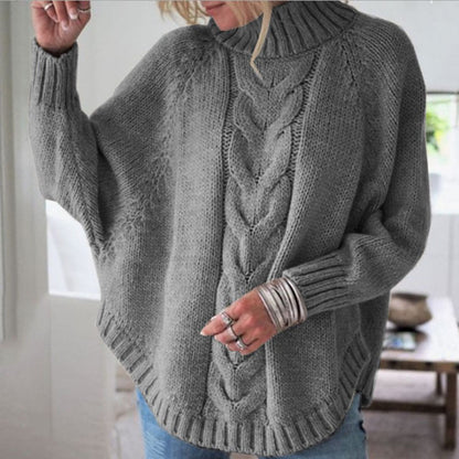 Mette | Elegante poncho-geïnspireerde trui