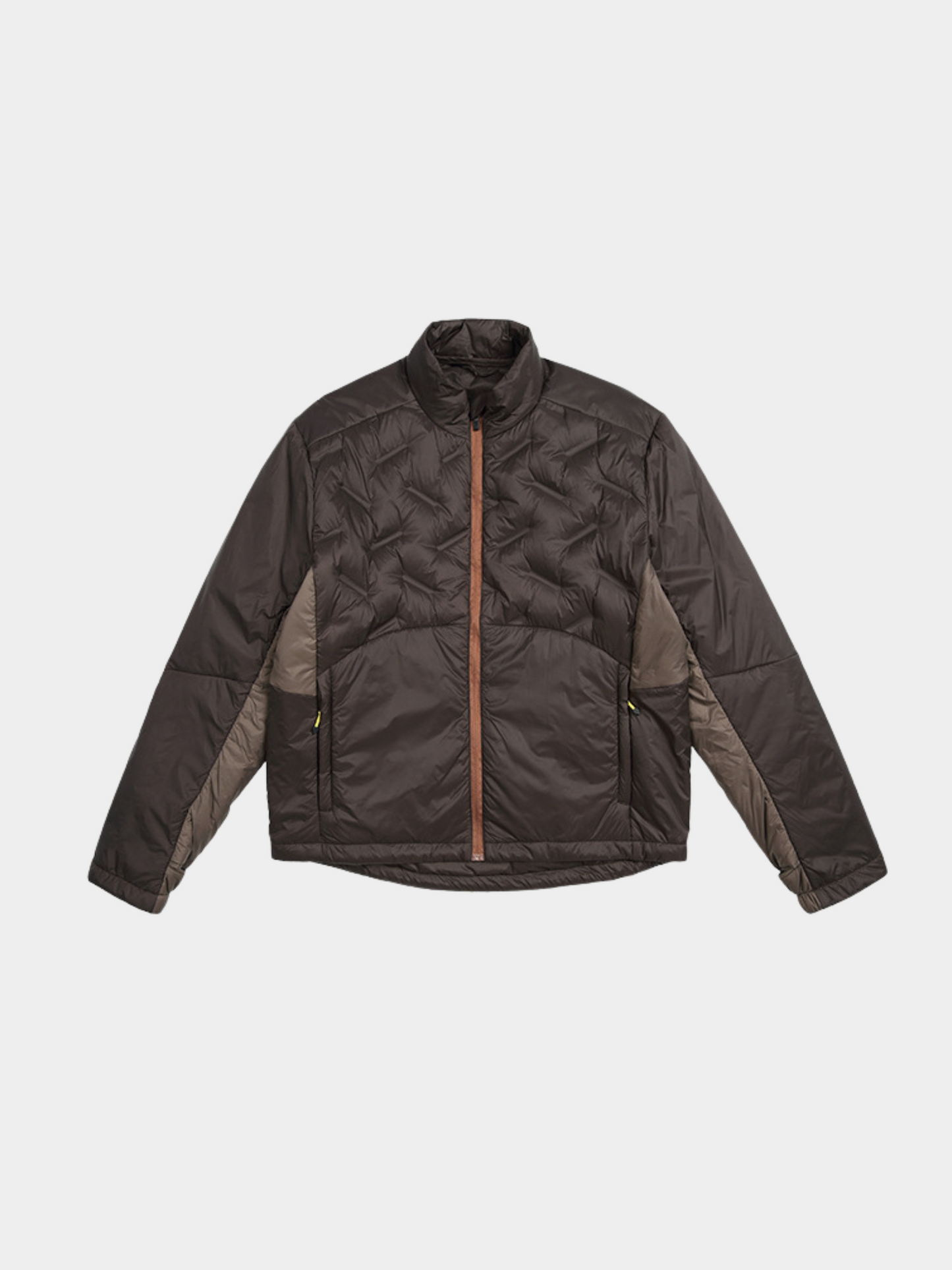 DryBench – Unisex Outdoor-Daunenjacke mit Kontrastkragen