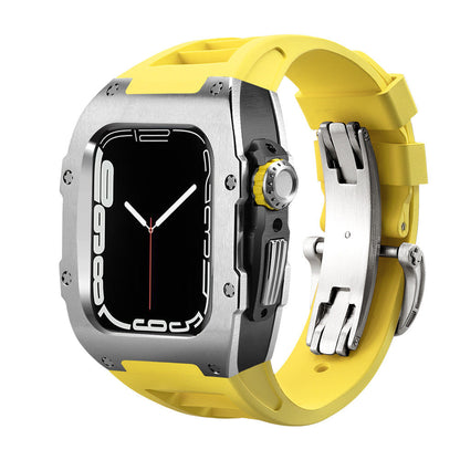Luxe metalen bandje voor Apple Watch-serie 44/45 mm