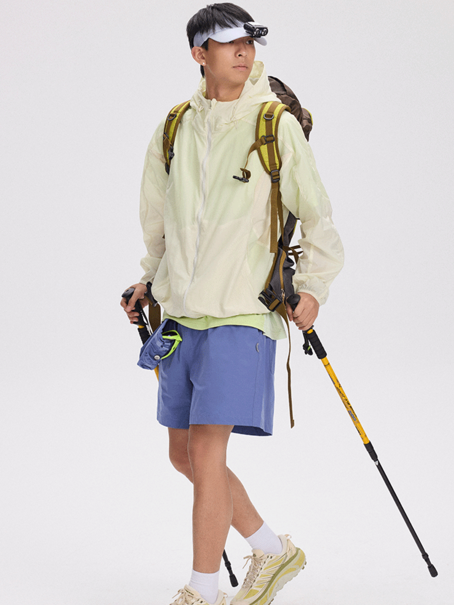 MesaCase – Unisex UPF50+ UV-beschermingsjack met mesh-inzetten
