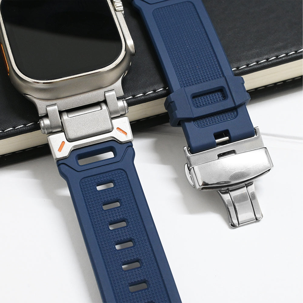Explorer Siliconen Apple Watch Bandje