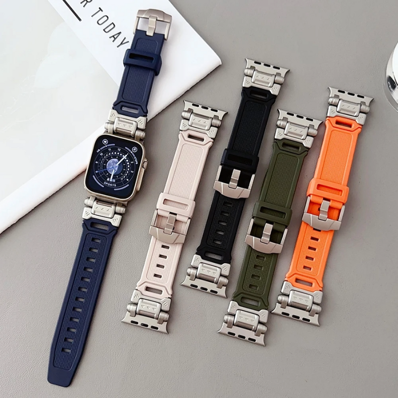 Venture siliconen Apple Watch-bandje