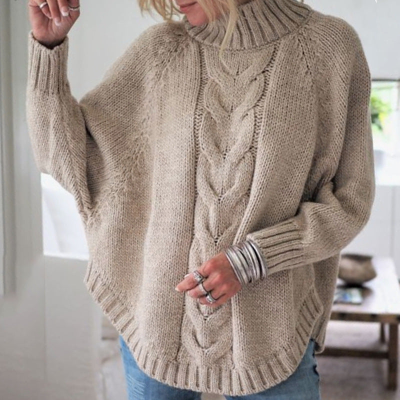 Mette | Elegante poncho-geïnspireerde trui