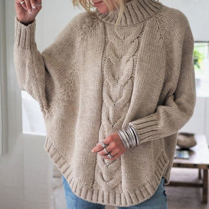Mette | Elegante poncho-geïnspireerde trui