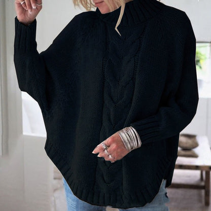 Mette | Elegante poncho-geïnspireerde trui