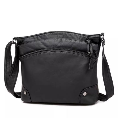 Freya - Leder Schultertasche