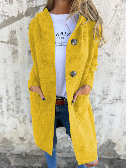 VERONICA™ – Schicker Langer Strick-Cardigan