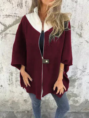 Corana - Stehkragenjacke mit halbem Reißverschluss