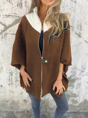 Corana - Stehkragenjacke mit halbem Reißverschluss