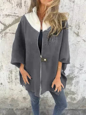 Corana - Stehkragenjacke mit halbem Reißverschluss