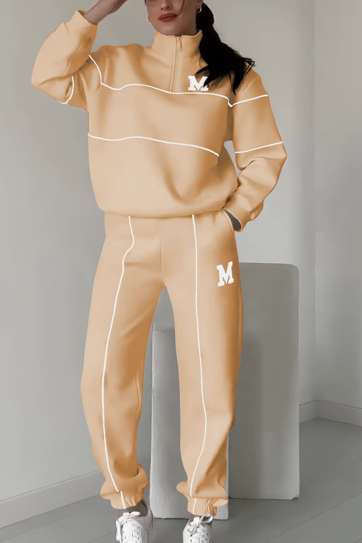 Thalynnae | Comfortabele trui en broek set