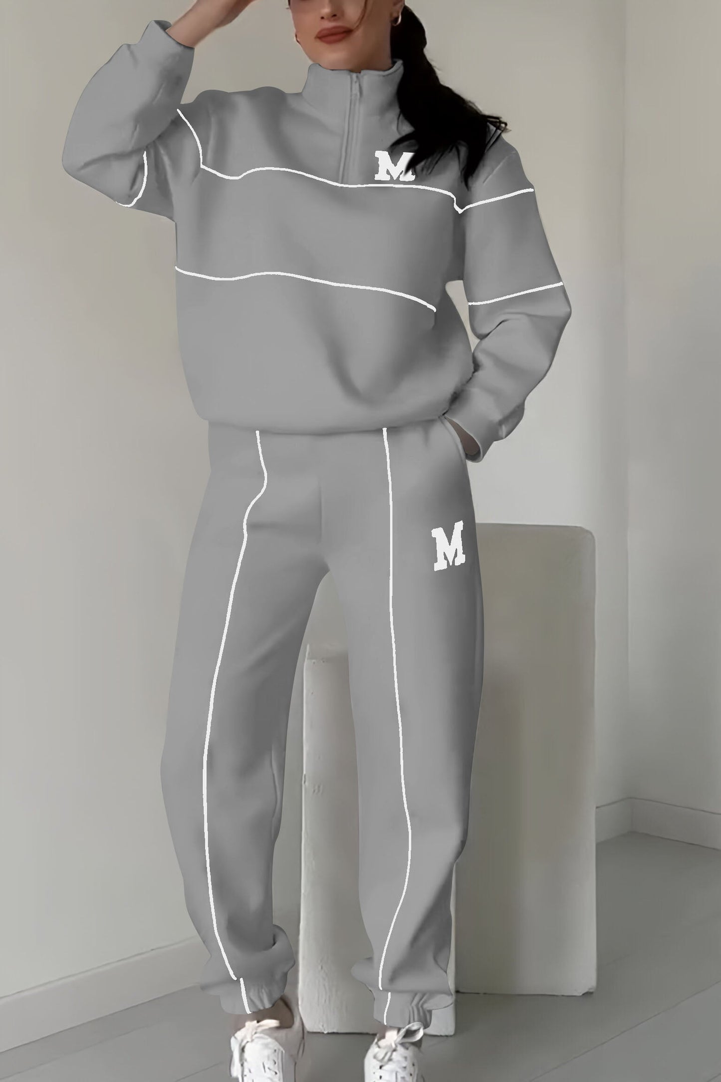 Thalynnae | Comfortabele trui en broek set