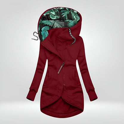 Aysha™ | Stilvolle Lange Hoodie-Jacke
