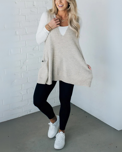 AROLA | Gemütliche Strickweste