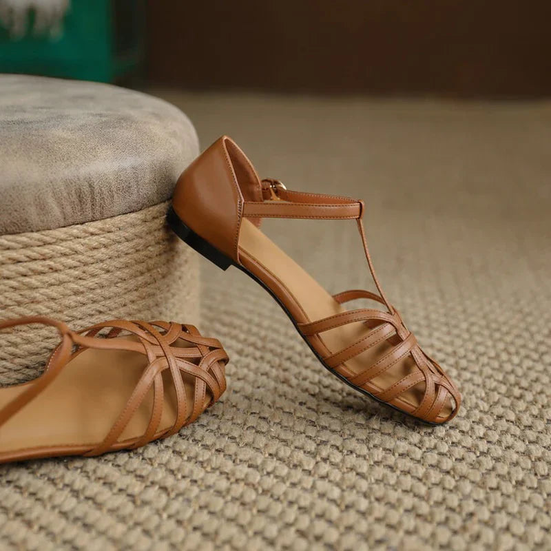 Solenza™| Monroe T-band Sandalen