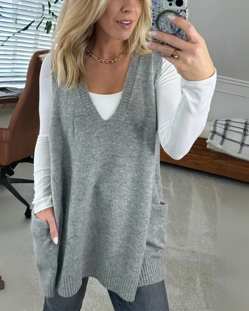 AROLA | Gemütliche Strickweste