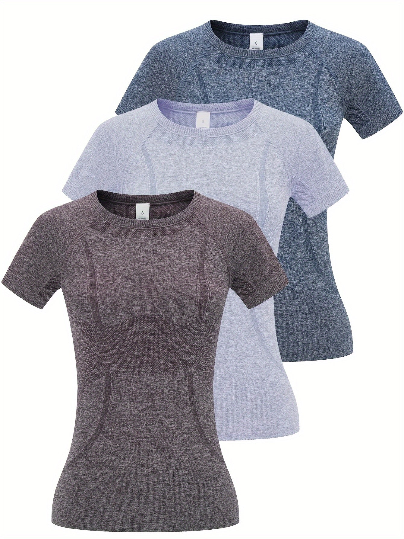 Dames sportshirts (set van 3)