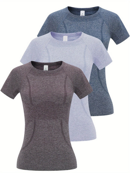 Dames sportshirts (set van 3)