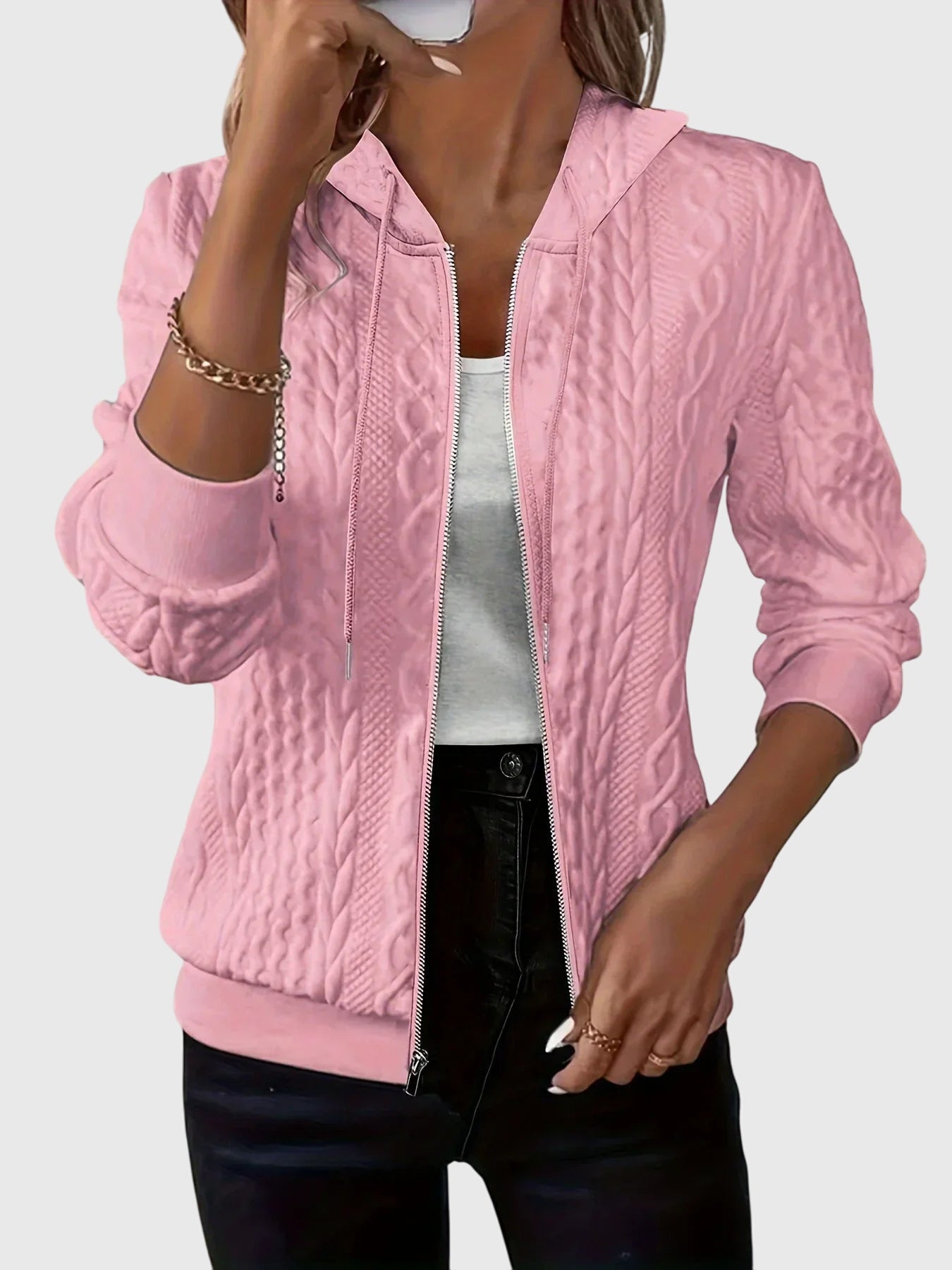 Mia | Comfortabele Hoodie met Rits