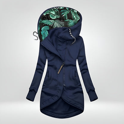 Aysha™ | Stilvolle Lange Hoodie-Jacke