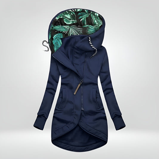 Aysha™ | Stilvolle Lange Hoodie-Jacke