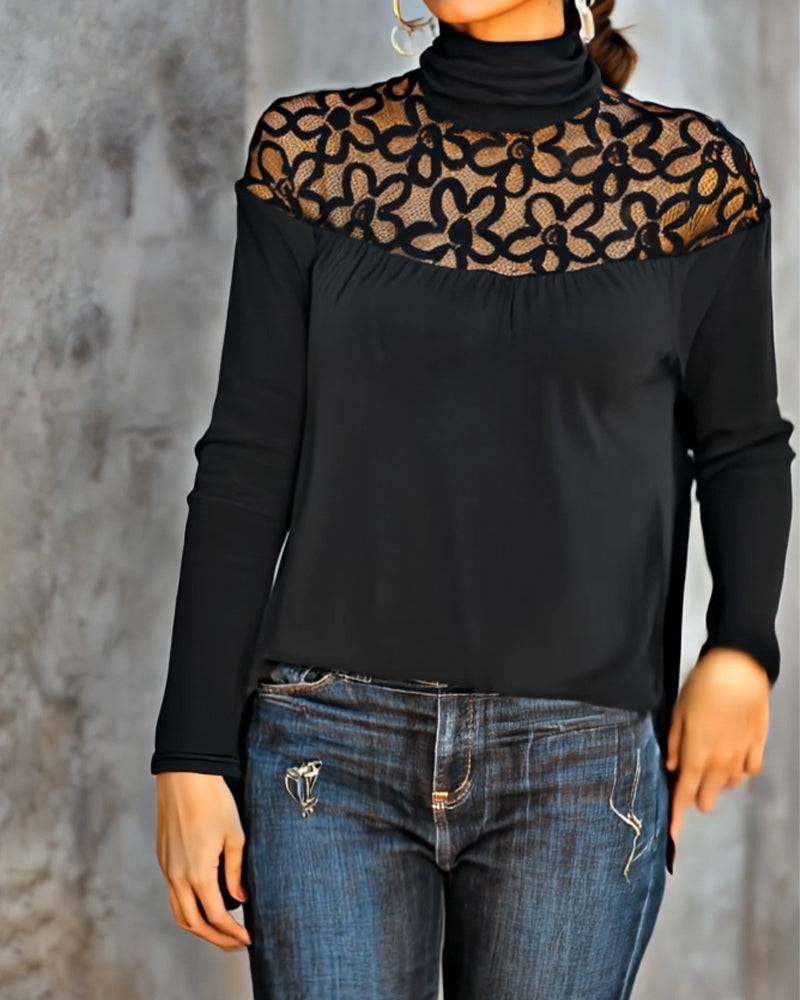 Mystique & Co™ Besticktes Oberteil Élégance